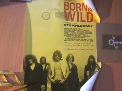 Born to be wild Steppenwolf Schwehm   Kinoplakat   Kinoposter   84 cm m 60 cm