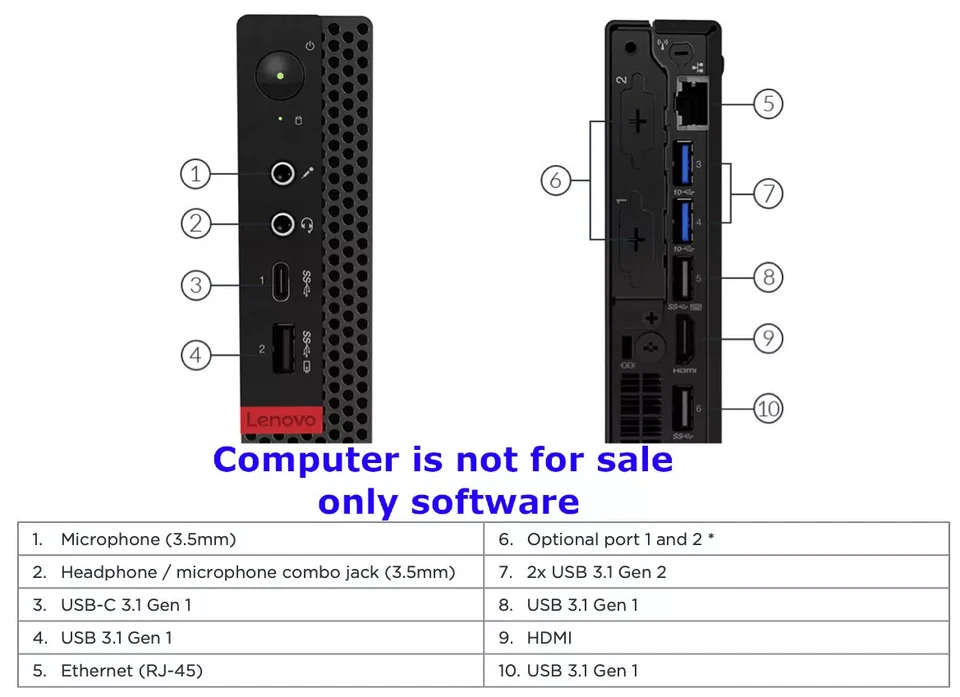 macOS Sequoia for Lenovo M720 M720q mac mini hackintosh - Image 3 of 4