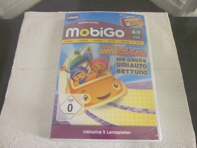 Vtech Mobigo Lernspiel Team Umizoom Die Große Umiauto Rettung ab 4-7 Jahre Neu !