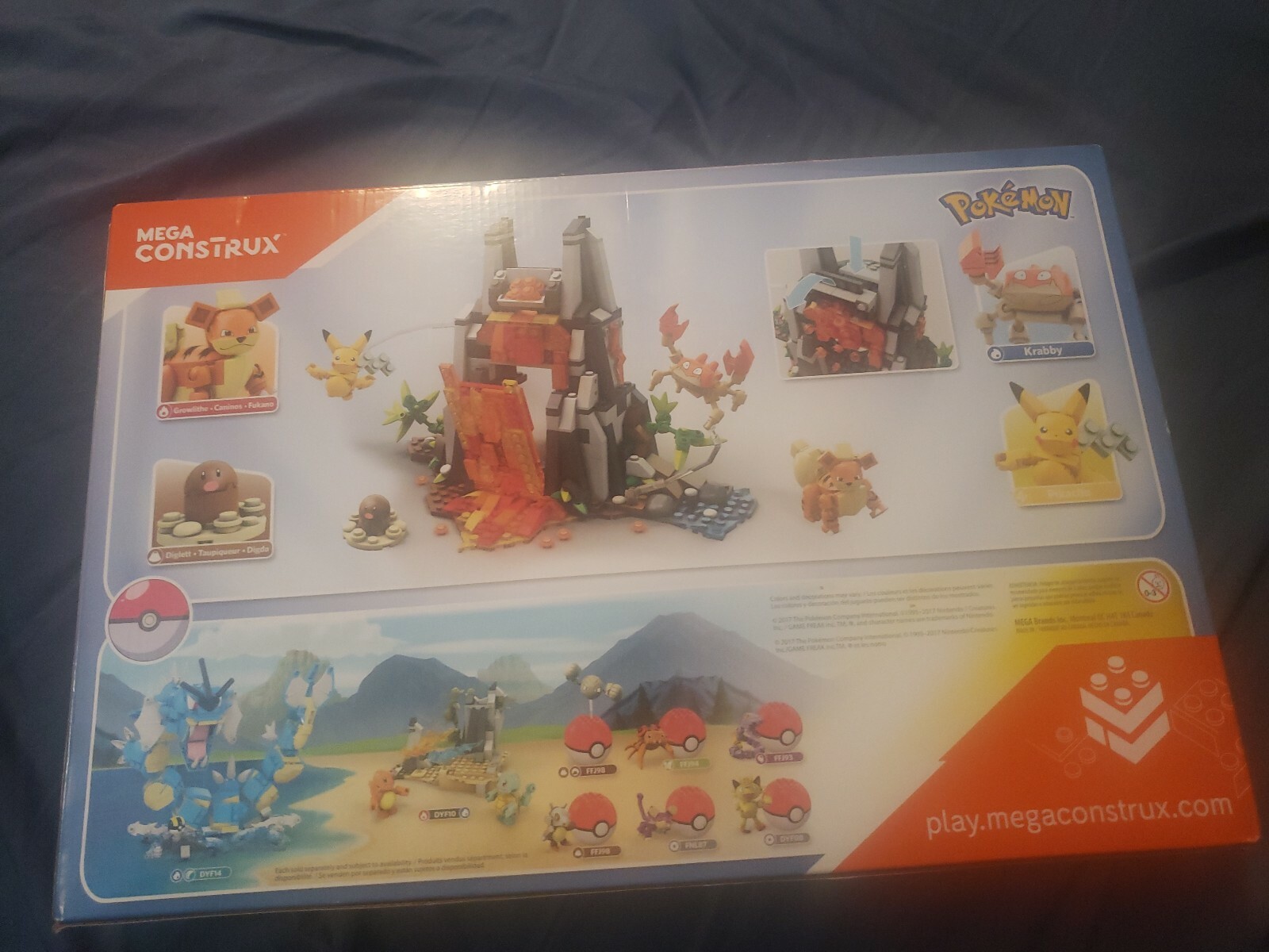 pokemon mega construx volcano rivals