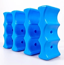 (4)  Reusable Gel Ice Pack Food Drink Can Soda Beer Baby Bottle Lunch Box Cooler