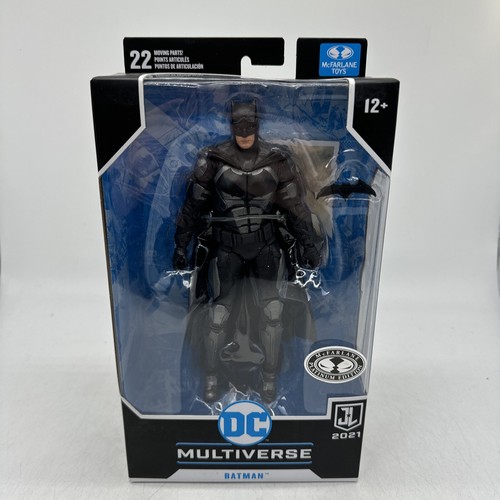McFarlane DC Comics JUSTICE LEAGUE BATMAN PLATINUM EDITION 7" Action Figure RARE