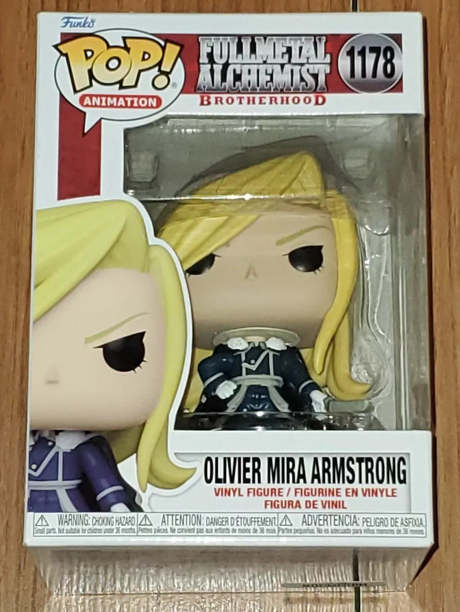 Funko Pop! Vinyl: Fullmetal Alchemist - Olivier Milla Armstrong #1178 for  sale online