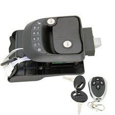 RV Door Lock Latch Keyless Entry Left Handle Caravan Trailer Remote Control Lock