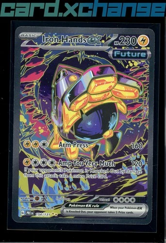 SV: Prismatic Evolutions #154/131 Iron Hands ex