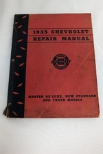 Vtg 1935 Chevrolet Shop Repair Manual Original Official Publication Car Truck Vtg 1935 Chevrolet Shop Repair Manual Original Official Publication Car Truck