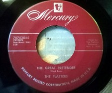 The Platters - The Great Pretender - Mercury 70753 Cool