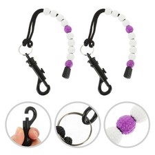 2Pcs Golfs Stroke Scoring Keeper Beaded for Outdoor Golfing Use