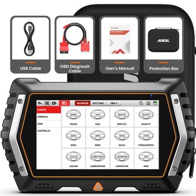  Gratis Update ANCEL V3 PRO Profi KFZ OBD2 Diagnosegerät Deutsch Alle System
