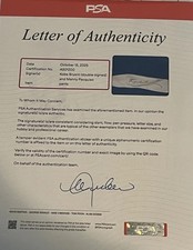 RAREST DOUBLE SIGNED KOBE BRYANT AUTOGRAPH ITEM IN THE WORLD WITH MANNY PACQUIAO