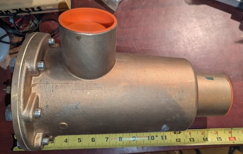 Emerson 2-5/8" BTAS521-Series Brass Take-Apart Suction Line Filter Drier NOS