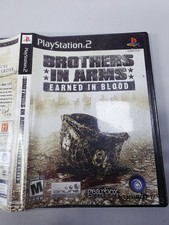 Brothers in Arms: Earned in Blood PlayStation 2 PS2 CASE ONLY w/Manual