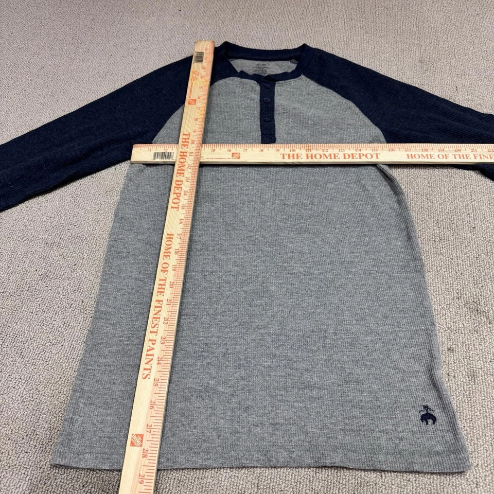 Brooks Brothers Sleep Shirt Gray Blue Long Sleeve Men’s Size Medium - Изображение 2 из 4