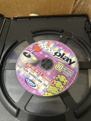 MaxPlay Datel 10 retro games picked onto the disc gamecube/wii Very RARE