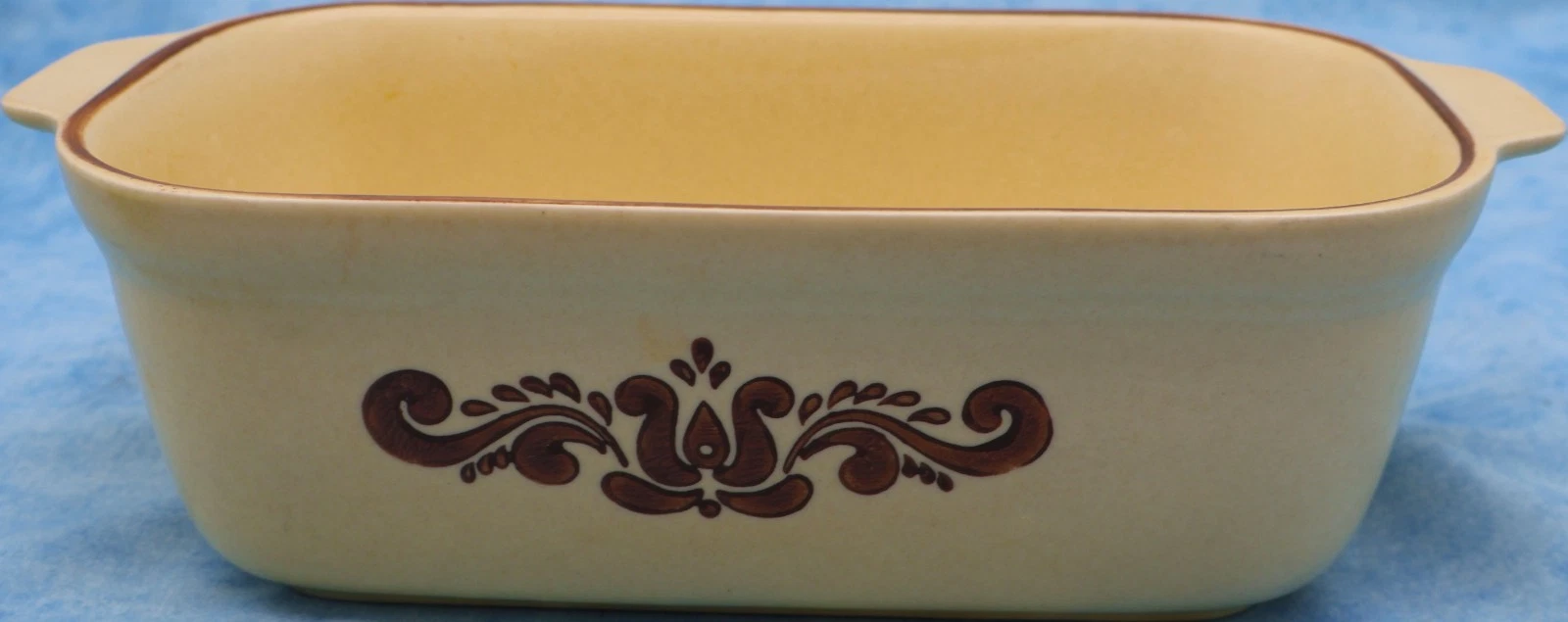 Pfaltzgraff Village 2 Qt Loaf Dish 11.25" Rectangular Baking Pan USA