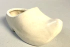 Niloak Pottery White Dutch Shoe 7" Wide