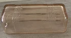 Vintage Pink Depression Glass Covered Butter Dish COVER ONLY 5.5”