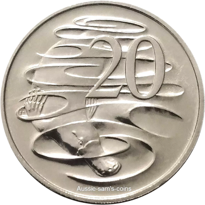 1997 Australia Uncirculated 20c Twenty Cent Coin - Elizabeth II