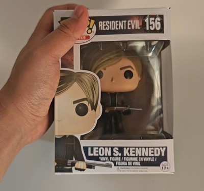 Pop Games: Resident Evil - Leon S. Kennedy #156 Action Figure with box