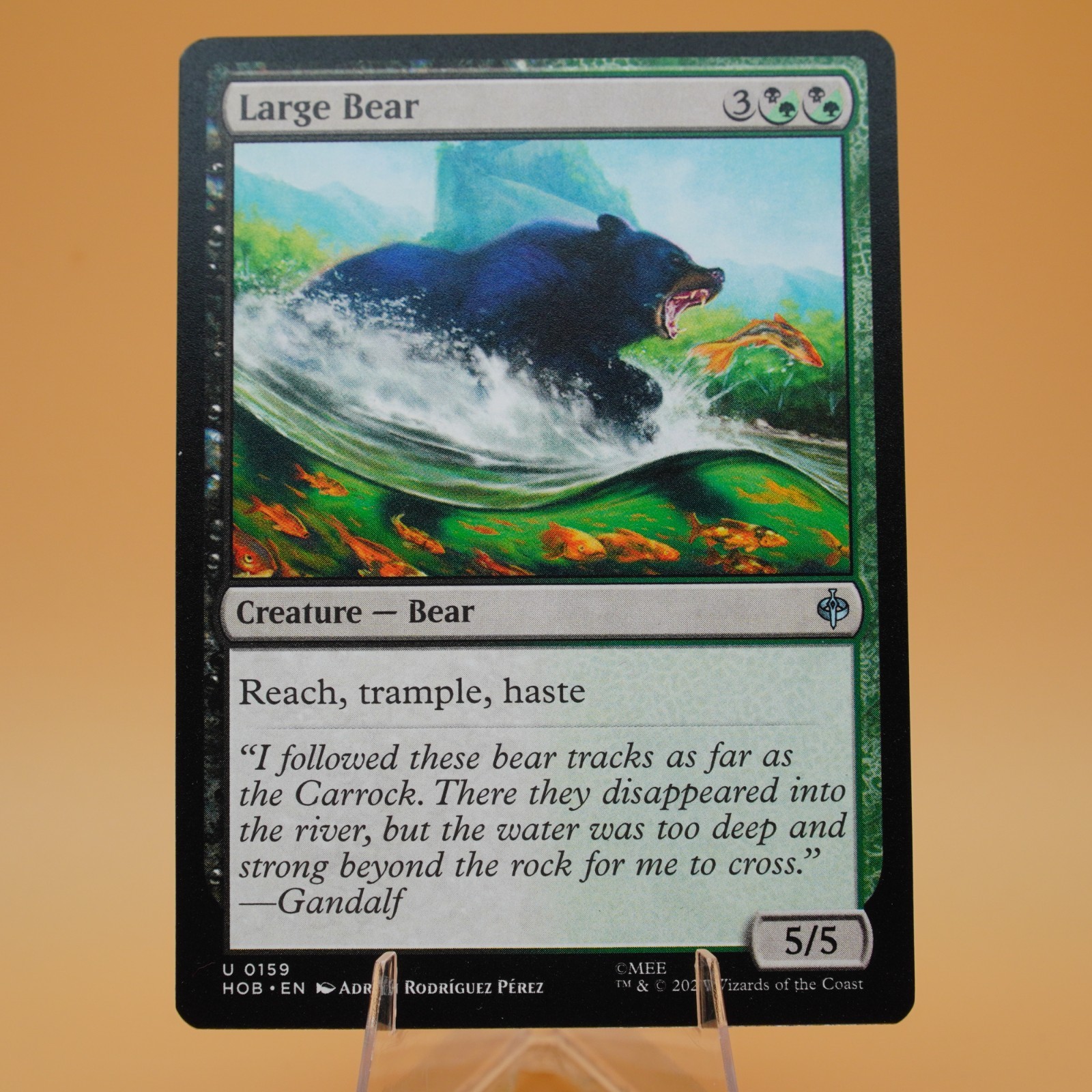 Playset: Large Bear x2 | #159 | Regular | U | The Hobbit | MTG