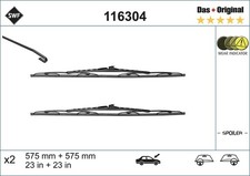Wischblatt Scheibenwischer DAS ORIGINAL SET SWF 116304 für YS3E SAAB TiD Turbo