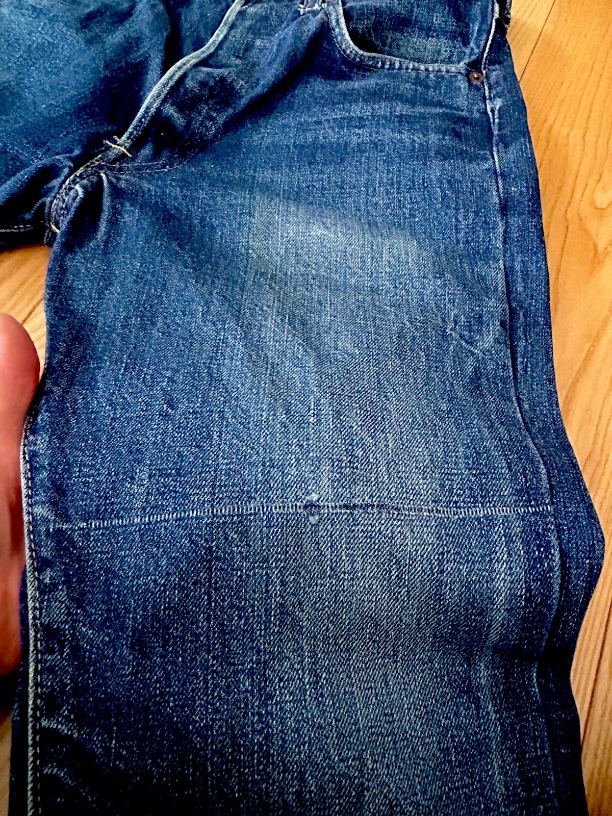 Vintage 60s 70s Big E Levi's 501 Jeans Red Line Selvedge 30x34 (28x30) thumbnail 12