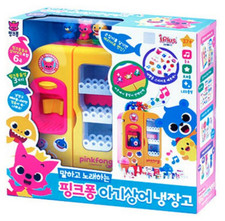 Pinkfong Talking Singing Baby Shark Refrigerator Kitchen Playset