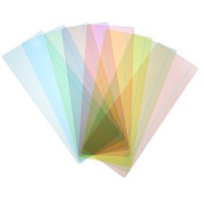 8 Pcs Coloured Overlays for Reading Aesthetic Bookmarks Bulk Students