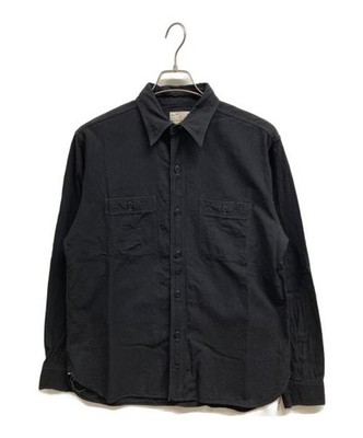 BUZZ RICKSON'S                    WILLIAM GIBSON COLLECTION BLACK CHAMBRAY WORK
