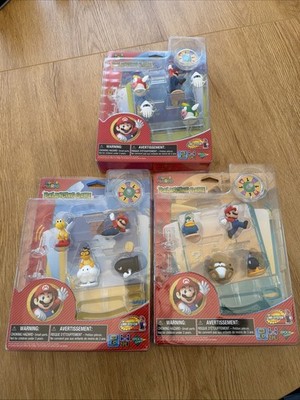 Super Mario Balancing Game Plus: Underwater, Desert, Sky Stage Lot Of 3 Nintendo