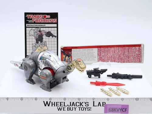 Sludge 100% Complete 1985 Vintage Hasbro Action Figure G1 Transformers