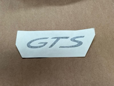 Porsche Boxter Cayman GTS 982 GTS Schriftzug Aufkleber Hinten  98155926102