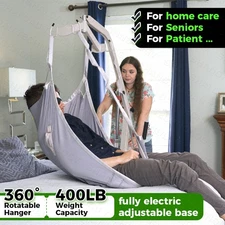 Foldable Electric Patient Lift Transfer Chair Adjustable Medical Patient Lift