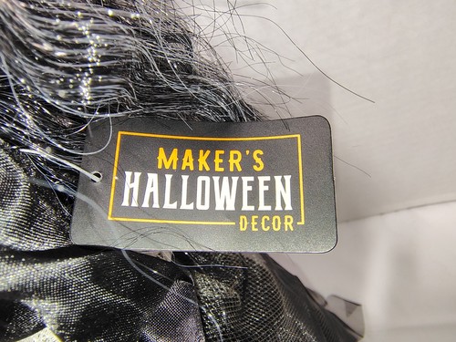 Maker's Halloween Shop NWT!! Decor Witch Tree Topper 17"2019-1672- 8693 - Picture 8 of 10