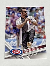 2017 Topps Baseball First Pitch #FP-4 - Jeremy Piven - Chicago Cubs