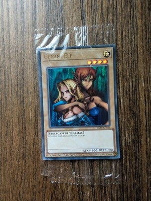 Yu-Gi-Oh Gemini Elf LART English Alternate Art Limited Edition Uncensored NEW!