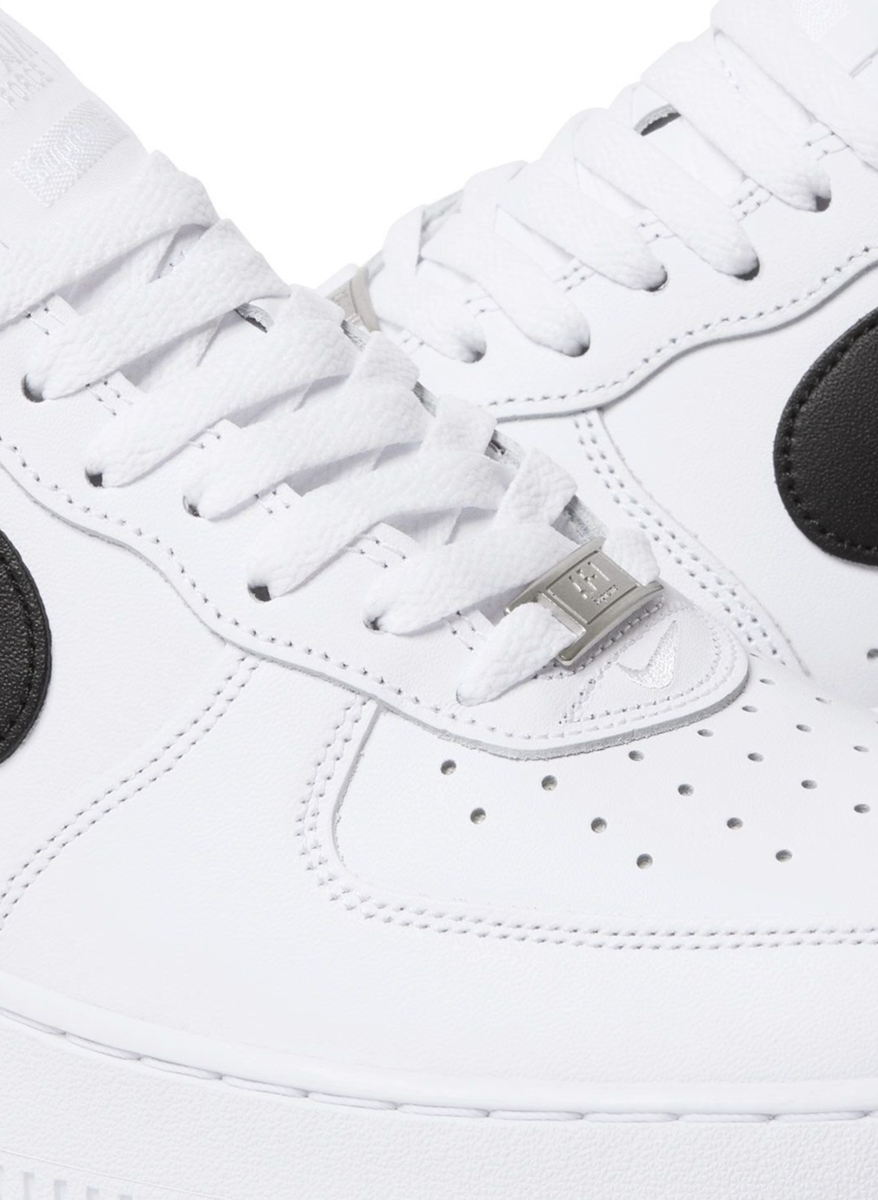 FW25 Supreme Nike Air Force 1 Low White with Black - CU9225-102