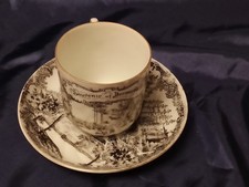 Souvenir Of Bermuda Antique Cup & Saucer ~ Bone China ~ St Louis Trade Fair?