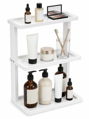 Bathroom Organizer Countertop   Vanity Storage Shelf for Makeup, Perfume, Ski...