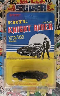 ERTL KNIGHT RIDER CASE BREAK 1982 DIECAST CAR MOC TRANS AM UNPUNCHED Hasselhoff 