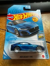 2021 Hot Wheels Factory Fresh 2020 Jaguar F-Type #25 Blue