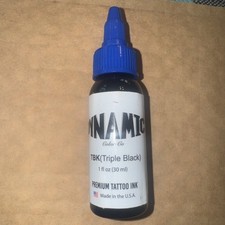 Dynamic Triple Black Tattoo Ink 1 oz exp 8/7/2026
