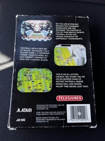 Atari Jaguar Brutal Sports Football By Telegames Complete In Box CIB