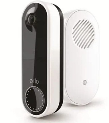 Arlo E mit weniger Video Türklingel Überwachungskamera & Glockenspiel 2, 2 WEGE A 1080p HD UVP 199£
