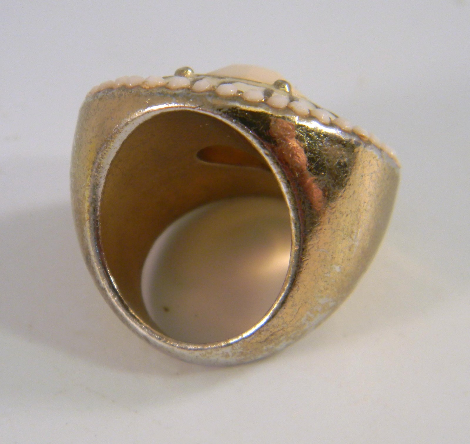 Large Ivory Statement Ring - image 6