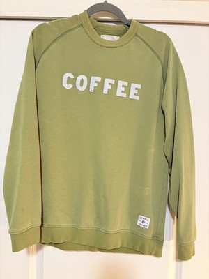 Temple Coffee Roasters Green Sweatshirt S - Sage Green Aesthetic Crewneck