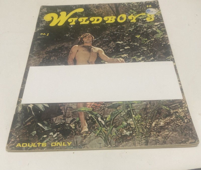 Wild boys magazine #1 gay interest Very Good Condition
