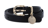 Joop! 2,0 Cm Women's Belt With Pendant W80 GüRtel Black Schwarz Neu