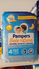 Pampers Sole e Luna 7-18 kg Pannolini Conf Da 17 Pezzi, Stock 15 Pezzi 