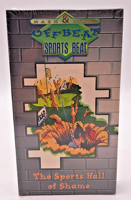 Offbeat Sports Beat The Sports Hall of Shame VHS Tape 35 Min NEW Sealed VTG 1996